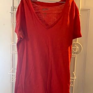Red and pink  V neck ❤️‍🔥💕